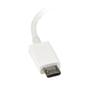 STARTECH WHITE MICRO USB MALE TO USB FEMALE OTG HOST CABLE - 5IN CABL (UUSBOTGW)