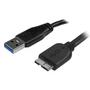 STARTECH Slim Micro USB 3.0 Cable - M/M - 2m (USB3AUB2MS)