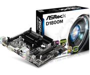 ASROCK D1800M J1800 2 DDR3 DIMM 2XSATA2 PCIE 2.0 X16 5.1 CH HDMI CPNT (90-MXGUK0-A0UAYZ)