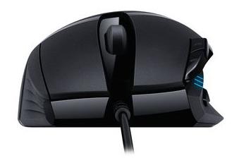 LOGITECH G402 Hyperion Fury Gaming Maus - schwarz/ blau (910-004067)