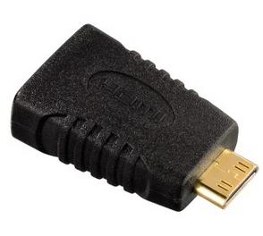 HAMA Kabel HDMI Ethernet 1,5m Svart Inkl HDMI Adapter (00122227)