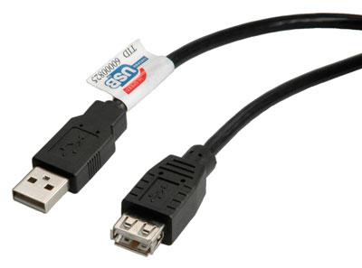 ROLINE USB 2.0 Extension Cable Type A M/F 0,8m (11.02.8947)