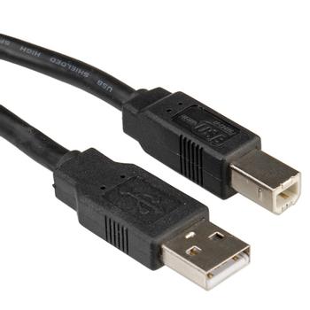 ROLINE USB2.0 Cable, A - B, M/M, 0.8m (11.02.8808)