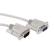 ROLINE RS232 Cable DB9-DB9. M/F. Grey. 1.8m Factory Sealed