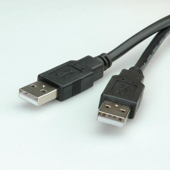 ROLINE Kabel USB2.0 Type A+A  han/han 1.8m usbaa (11.02.8918)