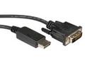 ROLINE DisplayPort Cable DP-DVI(24+1). M/M. 2.0m