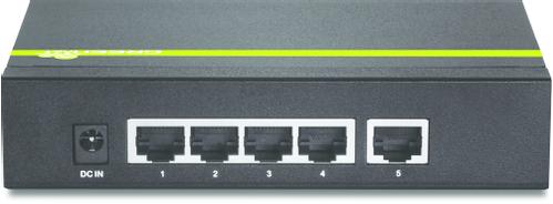 TRENDNET 5-port Gigabit PoE+ Switch (TPE-TG50G)