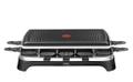 TEFAL Raclette Inox & Design 10 panner sort RE458812 Non-stick belegg, Thermo-Spot®,  slitesterk,  motstandsdyktig,  enkel å rengjøre (RE458812)
