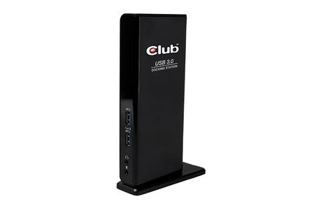 Club 3D SenseVision USB 3.0 Dual Display Docking Station - dokkingstasjon - USB - DVI, HDMI (CSV-3242HD)