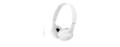 SONY MDR-ZX110AP Headphones with mic full size wired 3.5 mm jack white (MDRZX110APW.CE7)