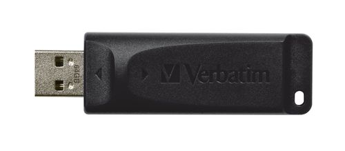VERBATIM SLIDER USB 2.0 DRIVE 64GB RETRACTABLE SLIDING MECHANISM    IN EXT (98698)