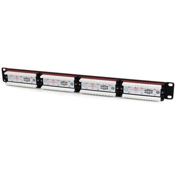 STARTECH 24 Port 1U Rackmount Cat 6 110 Patch Panel (C6PANEL24)
