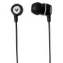 V7 AUDIO EARBUDS INLINE MIC BLK 3.5MM PLUG FOR MOBILE DEVICES IN ACCS (HA110-BLK-12EB)
