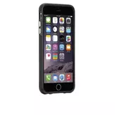CASE-MATE Tough - Baksidedeksel for mobiltelefon - svart/ svart - for Apple iPhone 6 Plus (CM031447)