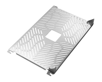 CHIEF MFG CMS1RU | 1RU Rack Mount Brackets for Storage boxes | StÃ¥l | Silver (CMS1RU)