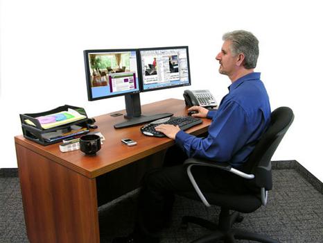 ERGOTRON Neo-Flex® Lift Stand dual (33-396-085 $DEL)