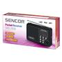 SENCOR SRD 215 B Privat radio Sort  (SRD 215 B)