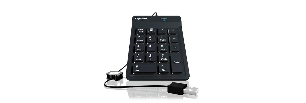 KEYSONIC Ack-118Bk Numeric Keypad  (ACK-118BK2)
