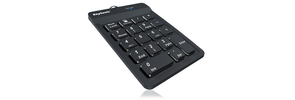 KEYSONIC Ack-118Bk Numeric Keypad  (ACK-118BK2)