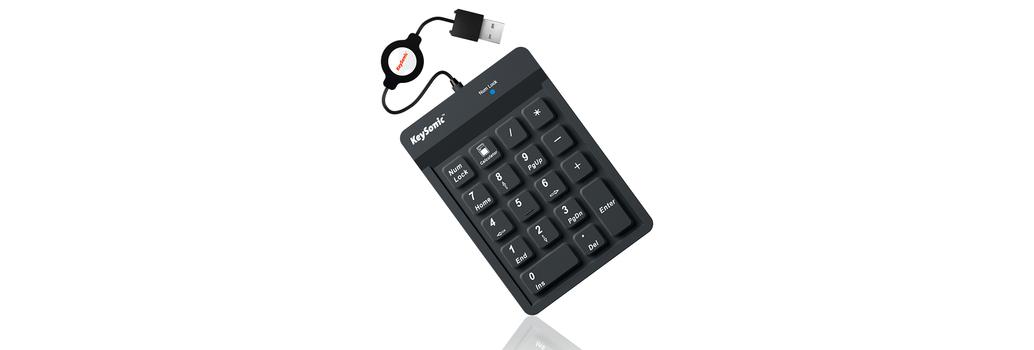 KEYSONIC Ack-118Bk Numeric Keypad  (ACK-118BK2)