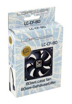 LC POWER Lüfter LC-Power 80*80*25 LC-CF-80 PWM retail (LC-CF-80)