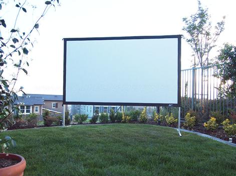 ELITE SCREENS ELITE OMS100H2 16:9 H:124.5 W:221.5 Yes Outdoor Portable Light Weight Aluminium Frame Movie Screen (Carrying Bag included) (OMS100H2)