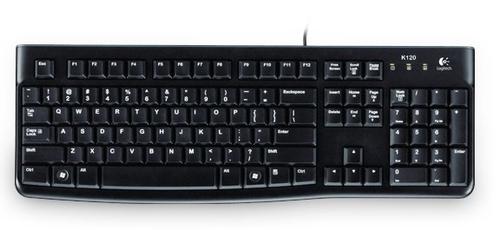 LOGITECH K120 Corded Keyboard black USB OEM - EMEA (LTH) (920-002526)