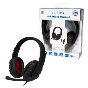 LOGILINK Stereo High Quality Headset Kabling Sort Headset (HS0033)