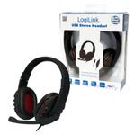 LOGILINK Stereo High Quality Headset Kabling Sort Headset (HS0033)