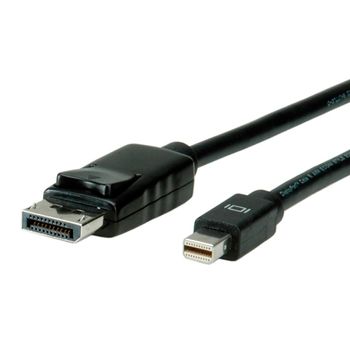 VALUE DisplayPort Cable DP-MiniDP. M/M. Black 5.0m Factory Sealed (11.99.5637)