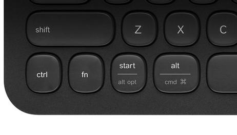 Logitech Multi-Device K480 - tastatur - Tysk - hvit Inn-enhet (920-006351)