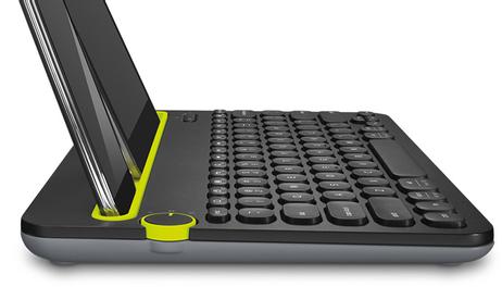 Logitech Multi-Device K480 - tastatur - Tysk - hvit Inn-enhet (920-006351)