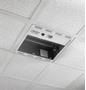 CHIEF MFG CMS492C | Above Suspended Ceiling Storage Box with Column Drop | StÃ¥l | Vit (CMS492C)