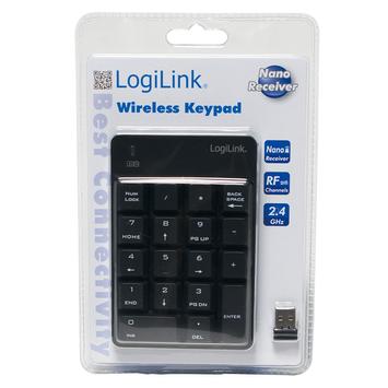 LogiLink trådløst numerisk tastatur (ID0120)