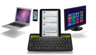 Logitech Multi-Device K480 - tastatur - Tysk - hvit Inn-enhet (920-006351)