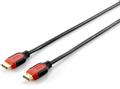 EQUIP HIGHSPEED HDMI CABLE HQ 1,0M WITH ETHERNET, BLACK CABL