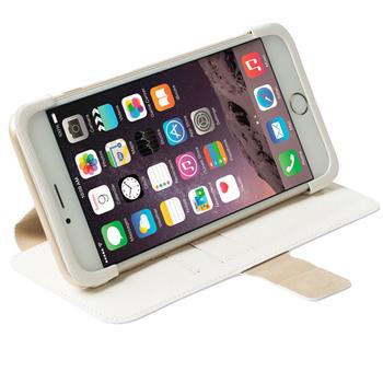 KRUSELL 76034 Taske Til Apple iPhone 6 (5,5) Malmö FlipCase Stand White (76034)