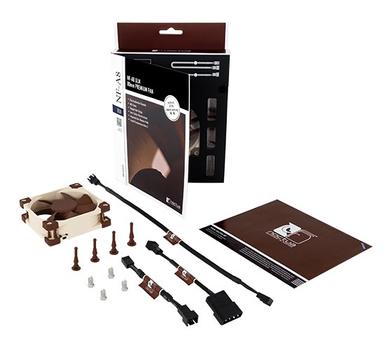 NOCTUA NF-A8 ULN 80mm Fläkt 80 x 80 x 25 mm, 1100~1400RPM,  25,6~34,8 m³/h, 6,5~10,4 dBA, 3-pin (NF-A8 ULN)