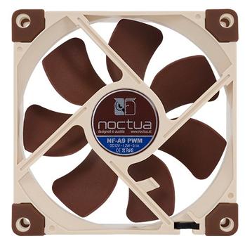NOCTUA NF-A9 PWM 92mm Vifte 92 x 92 x 25 mm, 400~2000RPM,  16,3~78,9 m³/h, 16,3~22,8 dBA, 4-pin PWM (NF-A9 PWM)