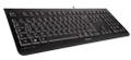 CHERRY KC1000 CORDED KEYBOARD CH BLACK SWITZERLAND - BLACK PERP (JK-0800CH-2)