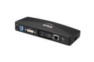 Club 3D SenseVision USB 3.0 4K Docking Station - dokkingstasjon - USB - DVI, HDMI, DP - 1GbE (CSV-3103D)