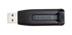 VERBATIM 256GB Store'n'Go V3 USB Retail forpakning,  Sort/grå