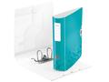 LEITZ Brevordner Leitz Active WOW A4 80mm Isblå metallic (11060051)