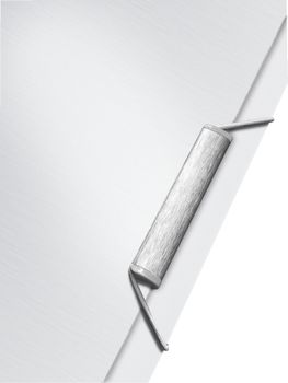 LEITZ Style 3-klap elastikmappe PP A4 hvid (39770004*10)