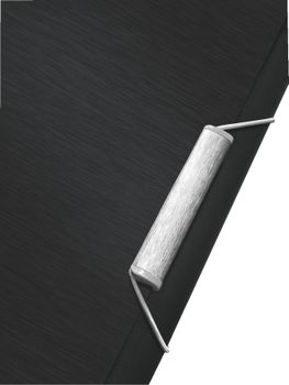 LEITZ Style 3-klap elastik arkivæske PP 30mm satin sort (39560094*5)