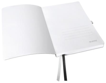 LEITZ Style Schrift A5 Gelinieerd Gebonden Soepele kaft Zwart Niet geperforeerd 160 Pagina's 80 Vellen (44870094)