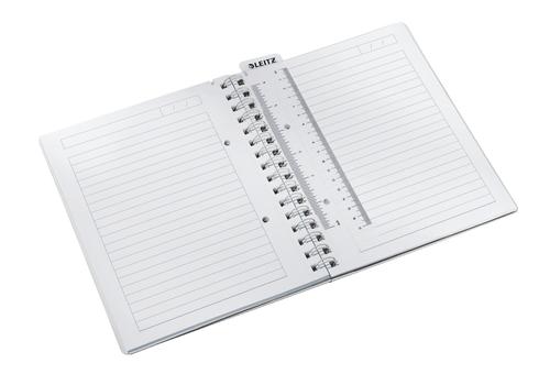 LEITZ Skrivebok LEITZ  Wow PP A5 linjert lilla (46390062*6)