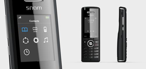 SNOM DECT CORDLESS ADVANCED PHONE INCL. HANDSET PSU CHARGING UNIT  IN WRLS (3969)