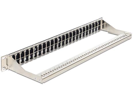 DELOCK 1HE 48 Keystone Ports 19,2 x 14,9mm (43280)