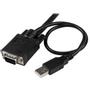 STARTECH 2 Port USB VGA Cable KVM Switch - USB Powered with Remote Switch (SV211USB)